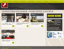 Tablet Screenshot of hotel-excalibur.com